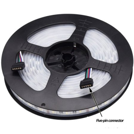 (image for) 12V5050RGBW FOUR-IN-ONE COLOR LOW VOLTAGE SOFT LIGHT STRIP WITH BARE BOARD CASING WATERPROOF 60 LIGHT HIGH BRIGHTNESS FLEXIBLE LIGHT STRIP