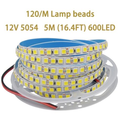 (image for) 12v5054Led strip light 120leds/meter 12V5054 LOW VOLTAGE HIGH BRIGHTNESS strip light 5M (16.4FT) 600LEDS 5054strip lightss
