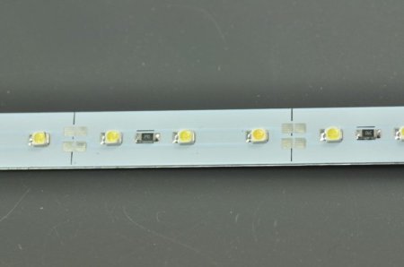 (image for) 39.3inch 2835 Rigid LED Strips 72LED 1M 12V DC Aluminium Rigid Strip Light