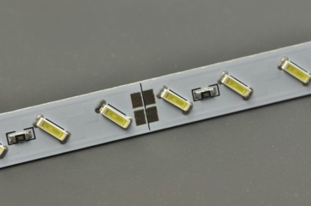 (image for) 39.3inch 7020 Rigid LED Strips 72LED 1M 12V DC Aluminium Rigid Strip Light