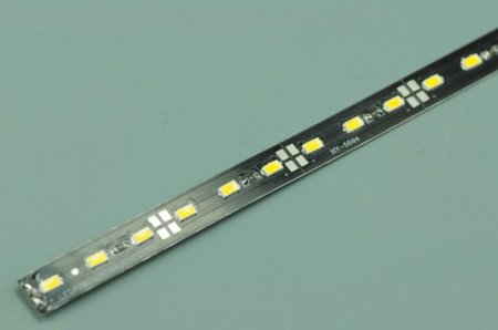 (image for) Wholesale Black 39.3inch 5630 Rigid LED Strips 72LED 1M 12V DC Aluminium Rigid Strip Light For Cabinet/Wardrobe/Celling
