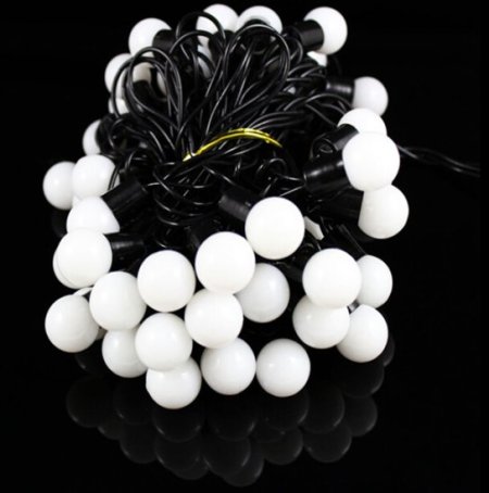 (image for) 100 Led 32.8ft String Lights LED 5m Small Ball RGB Colorful Christmas Ball String Light Outdoor LED Lights