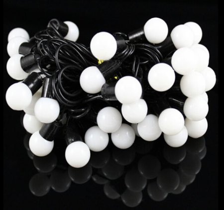 (image for) 50 Led 16.4ft String Lights LED 5m Small Ball RGB Colorful Christmas Ball String Light Outdoor LED Lights