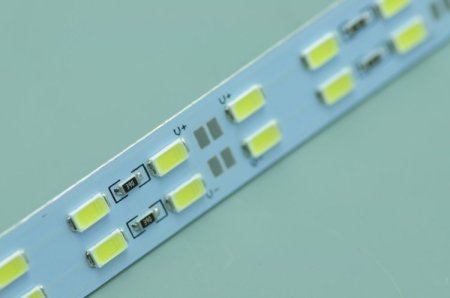 (image for) Wholesale Double Row 39.3inch 5630 Rigid LED Strips 144LED 1M 12mm 12V DC Aluminium Rigid Strip Bar light