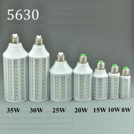 (image for) 5630 8W Corn Light Bulb Lamp 10W 15W 20W 25W 30W 35W E27 High power Light Corn Lamp Bulb