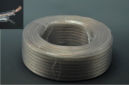 (image for) Speaker Cable Audio Loud Speaker Wire Loudspeaker Line mp3 Audio Line