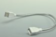 (image for) USB Snake Extension Cord 4PIN Can Data Transfer Î¦6*350mm For LED Lamp