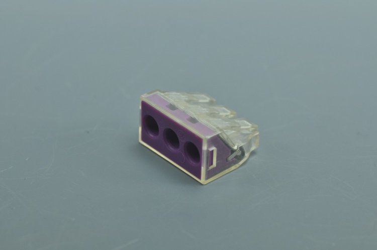 (image for) 2.5-6 Flat Wire Connector Hard Wire Junction Box Terminals