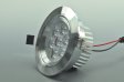 (image for) 7W CL-HQ-01-7W LED Ceiling light Cut-out 91mm Diameter 4.3" Silver Recessed Dimmable/Non-Dimmable LED Downlight