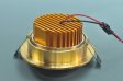 (image for) 7W CL-HQ-03-7W LED Ceiling light Cut-out 90mm Diameter 4.3" Gold Recessed Dimmable/Non-Dimmable LED Downlight