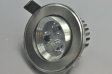 (image for) 3W CL-HQ-04-3W LED Down Light Cut-out 70.5mm Diameter 3.4" Gray Recessed Dimmable/Non-Dimmable LED Down Light