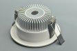 (image for) 3W DL-HQ-101-3W LED Down Light Cut-out 75mm Diameter 3.5" White Recessed Dimmable/Non-Dimmable LED Down Light