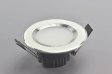 (image for) 3W DL-HQ-102-3W LED Down Light Cut-out 61.5mm Diameter 3.8" White Recessed Dimmable/Non-Dimmable LED Down Light
