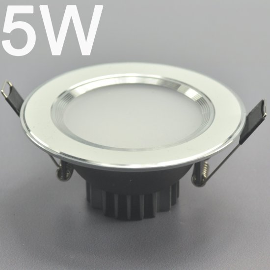 (image for) 5W DL-HQ-102-5W LED Downlight Cut-out 73.5mm Diameter 4.2\" White Recessed Dimmable/Non-Dimmable Ceiling light
