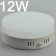 (image for) 12W DL-HQ-202-12W Panel LED light Round Diameter 121mm Height 45.5mm PVC Acrylic Cover Cabinet LED LED Downlight