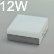 (image for) 12W DL-HQ-203-12W LED Panel light Square Length 120mm Height 45.5mm PVC Acrylic Cover Cabinet LED Down Lights