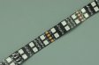 (image for) Black Double RGB LED Flexible Light Strip SMD5050 Multicolor Strip Light 12V 5 meter(16.4ft) 600LEDs