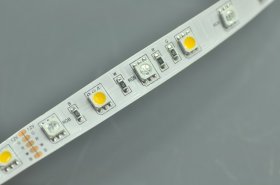 RGB White LED Strip light 5050SMD Color change with white color 5meter(16.4ft) 300LEDs