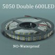(image for) LED Strip Light SMD5050 Flexible 12V Strip Light 15mm 5 meter(16.4ft) 600LEDs
