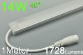 (image for) 1meter Slim led rigid bar 5630 5050 liner for cabinet 39.3inch linear