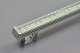LED Wall Washer Double Row 39.3inch 1meter LED Strip 144LEDs 5050 5630 Rigid Bar with Holder