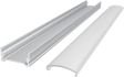 (image for) 2010 bottom PCB15 wide seamless docking cabinet office line light hard light strip aluminum groove shell kit