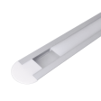 (image for) 1506 embedded installation convenient seamless docking cabinet office line light hard light strip aluminum groove shell kit