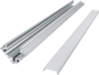 (image for) V-type 1919 triangular aluminum groove line light hard light bar aluminum groove shell kit