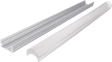 (image for) 1708 with lens with PC spotless 12mm wide PCB line light hard light bar aluminum groove shell kit