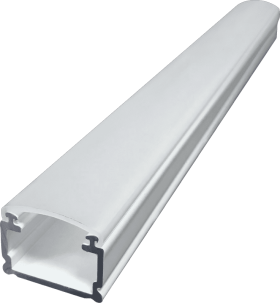 T5 shadowless butt line light hard light bar aluminum groove shell kit 1916