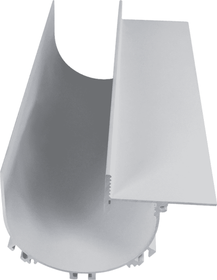 (image for) 10069 Pre-embedded corner line light hard light strip shell aluminum groove