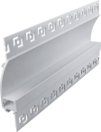 (image for) 9819 Pre-embedded corner line light hard light strip shell aluminum groove kit