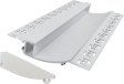 (image for) 9819 Pre-embedded corner line light hard light strip shell aluminum groove kit