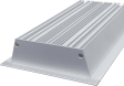 (image for) With edge embedded seamless butt jointable light bar light aluminum groove shell kit