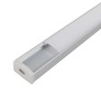 (image for) New 1307 with magnet magnetic installation shelf line light hard light bar aluminum groove shell kit