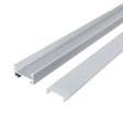 (image for) New 1307 with magnet magnetic installation shelf line light hard light bar aluminum groove shell kit