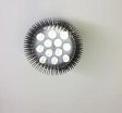 (image for) 12W (12x1W) PAR38 LED Lamp with E27 Edison Screw Base 90W Equivalent 100-240V AC Black Housing Indoor Type
