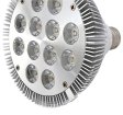 (image for) 12W (12x1W) PAR38 LED Lamp with E27 Edison Screw Base 90W Equivalent 100-240V AC Silver Housing Indoor Type