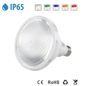 Outdoor PAR38 LED 12W White / Red / Green / Blue / Yellow Light Colors 60-degree Beam E27/E26 AC100-265V Non-Dimmable Waterproof IP65 Light Bulb