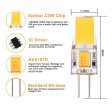 (image for) 10 Pack G4 LED Light Bulb Bi-Pin Silicon Encapsulation 12V 2.5 W 1508 COB LEDs CRI>80 230-250Lumen 25W Equivalent