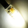 (image for) 10 Pack G4 LED Light Bulb Bi-Pin Silicon Encapsulation 12V 2.5 W 1508 COB LEDs CRI>80 230-250Lumen 25W Equivalent