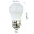 (image for) 6 Pack 3Watt 250LM G4 LED Bulb Light (25W Equivalent) E27 Screw Base 100-240V AC Non-dimmable 50mm White Light LED Globe