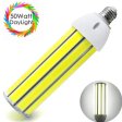 (image for) LED Corn Light Bulb 50W, Daylight White 5500K, 4500Lumens, E26/E27 Base, COB LED Chips (210Pcs), for Indoor Outdoor Garage Factory Warehouse