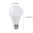 (image for) 6 Pack 9Watt 750LM G60 LED Bulb Light (60W Equivalent) E27 Screw Base 100-240V AC Non-dimmable 60mm White Light LED Globe