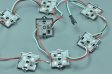 (image for) 5050 SMD LED Modules Square RGB 5050 Modules 32X32MM Metal 3Leds Iron Shell 12V 0.96W Waterproof Modules