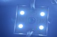 (image for) 5050 SMD LED Modules Square 5050 Modules 32X32MM Metal 4Leds Iron Shell 12V 0.96W Waterproof Modules