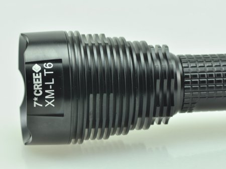 (image for) 8500 Lumen 45W TrustFire TR-J18 7x CREE XM-L T6 LED Police Flashlight Torch Police Flashlight Lamp Light
