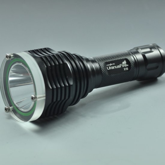 (image for) CREE XML U2 900 Lumens UranusFire X10 LED Flashlight Long Range Diving Underwater 30 Meters LED Flashlight