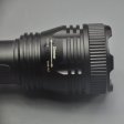 (image for) 300 Lumens Zoomable Flashlight Torch XPE LED Flashlight 3 Modes With Pricker