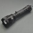 (image for) 300 Lumens Zoomable Flashlight Torch XPE LED Flashlight 3 Modes With Pricker